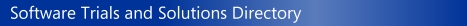Software Trials and Solutions Directory